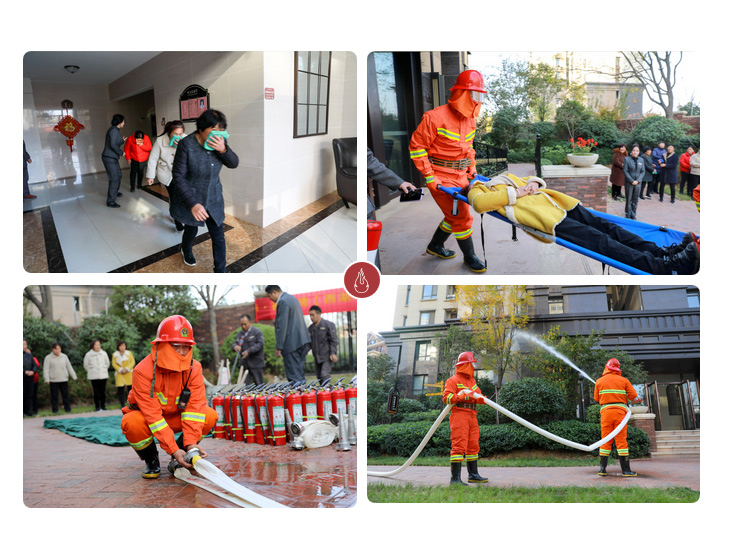 枫华物业开展“安全消防月”活动