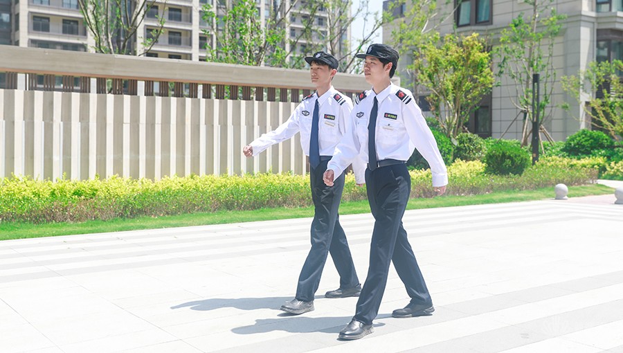 金明府保安巡逻